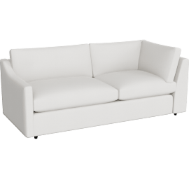 Perspective view of Kipton 85" Standard Slope Arm Corner Sofa
