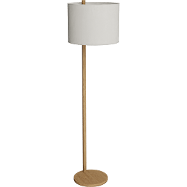 Perspective view of Everett Floor lamp 72h, Rye