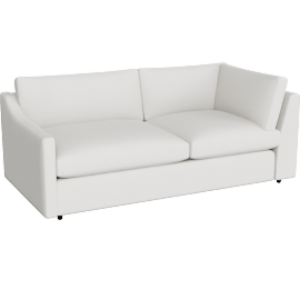 Perspective view of Kipton 85" Deep Slope Arm Corner Sofa