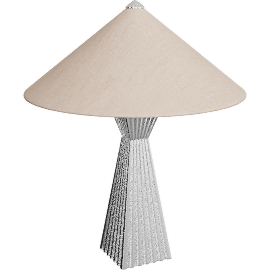 Perspective view of H&H 2AM Table Lamp
