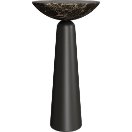 Perspective view of Rude Side Table