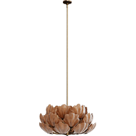 Perspective view of H&H Waltz Chandelier
