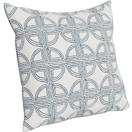 Perspective view of Ellis Pillow, Navy