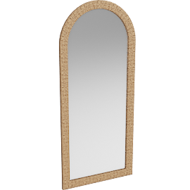 Perspective view of Jolene Floor Mirror