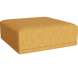 Perspective view of Faible Deep Depth Ottoman