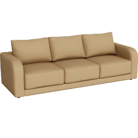 Perspective view of Gather 99" Grande Sofa
