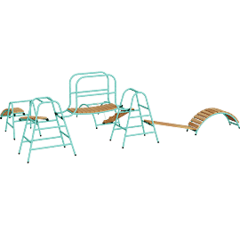 Perspective view of Wilderness Playset