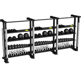 Perspective view of Universe wall 3 storage