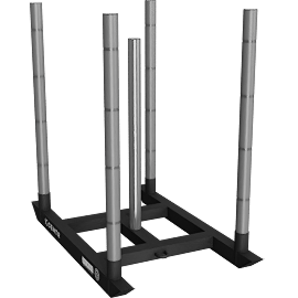 Perspective view of CENTR x HYROX Competition Power Sled