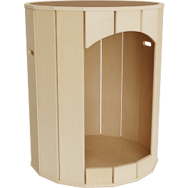 Perspective view of Calm Nest by Community Playthings