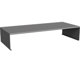 Perspective view of Beam 34.75w 15d Shelf Riser