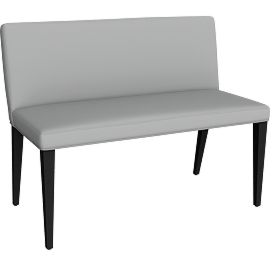Perspective view of Ava 42” Banquette