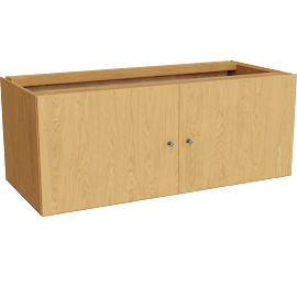 Perspective view of Beam 36w 16d Double Door Insert