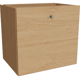 Perspective view of Beam 16w 12d Drop-Down Surface Insert