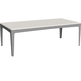 Perspective view of Belmar 48w 24d 16h Coffee Table