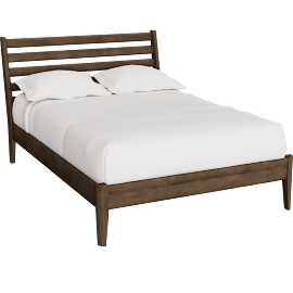 Perspective view of Silas Full Bed