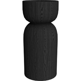 Perspective view of Nyla 10 diam 22h Table/Stool