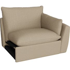 Perspective view of Weber Power Recliner Right-Arm Chair