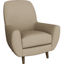 Perspective view of Leroy Chair