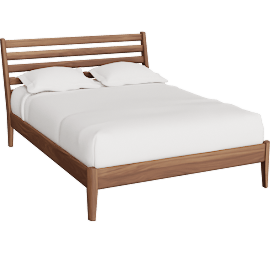 Perspective view of Silas Queen Bed