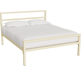 Perspective view of Parsons California King Tall Wide Bed