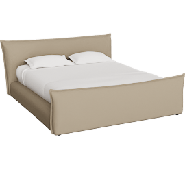 Perspective view of Rue California King Bed