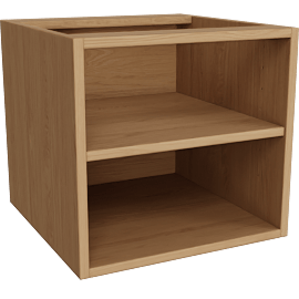 Perspective view of Beam 16w 16d Adjustable Shelf Insert