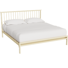 Perspective view of Mackintosh King Bed