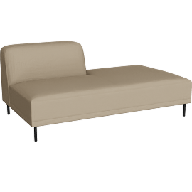 Perspective view of Ali 70” Left-Back Sofa