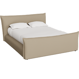 Perspective view of Rue Queen Bed