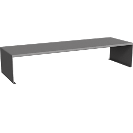 Perspective view of Beam 34.75w 11d Shelf Riser