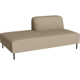 Perspective view of Ali 70” Right-Back Sofa