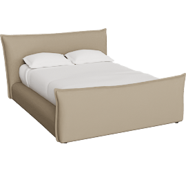 Perspective view of Rue Full Bed