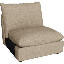 Perspective view of Weber Power Group Non-Power Armless Chair