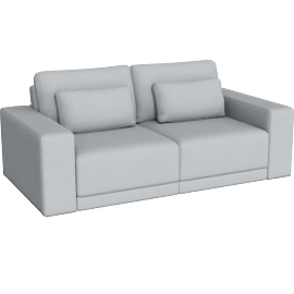 Perspective view of Orian - Sofa - 2 Seater