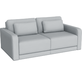 Perspective view of Orian - Sofa - 2 Seater