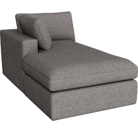 Perspective view of Ciello V4 - Module - Chaise