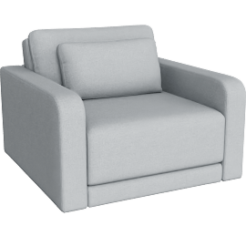 Perspective view of Orian - Sofa - 1 Seater