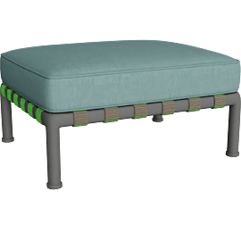 Perspective view of PARKER OTTOMAN