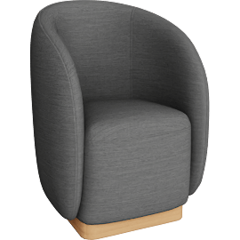 Perspective view of COMO DINING CHAIR