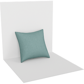 Perspective view of Throw Pillow 22x22