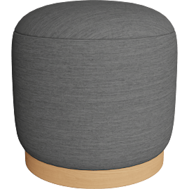 Perspective view of COMO FOOTSTOOL