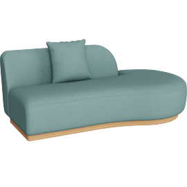 Perspective view of COMO BUMPER RIGHT