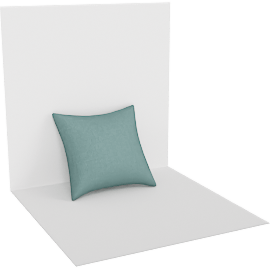 Perspective view of Throw Pillow 20x20