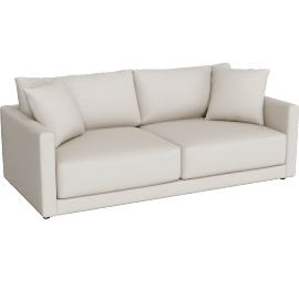 Perspective view of Gather Deep 89" Sofa