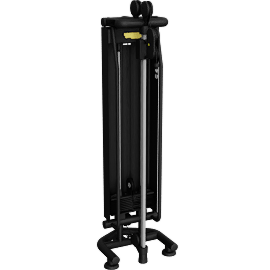 Perspective view of Adjustable pulley