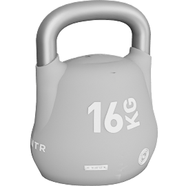 Perspective view of CENTR x HYROX Competition Octo Kettlebells