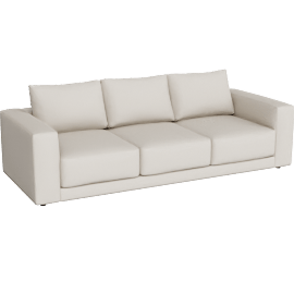 Perspective view of Gather Deep 99" Grande Sofa