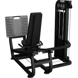 Perspective view of Benpress med Viktmagasin Stål Svart - Recoil