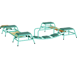 Perspective view of Toddler playset